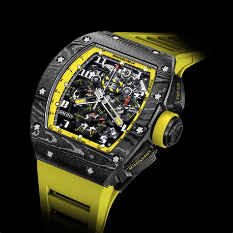 richard mille rm011 yellow storm|RM 011 Flyback Chronograph Yellow Storm .